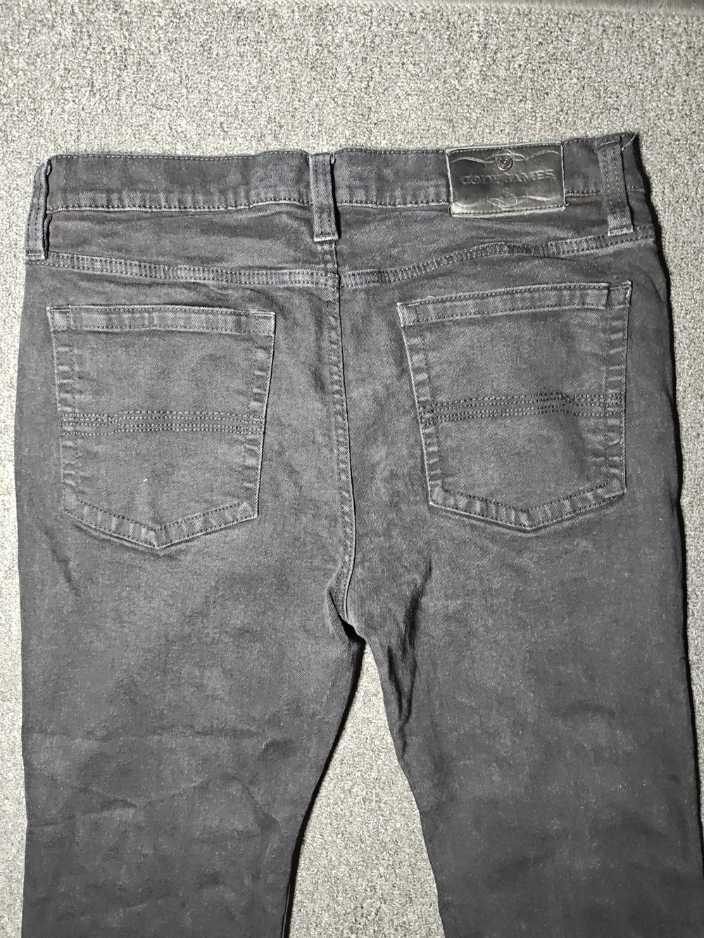 Cody James Night Rider Jackson Straight Stretch Jeans - 36x32
